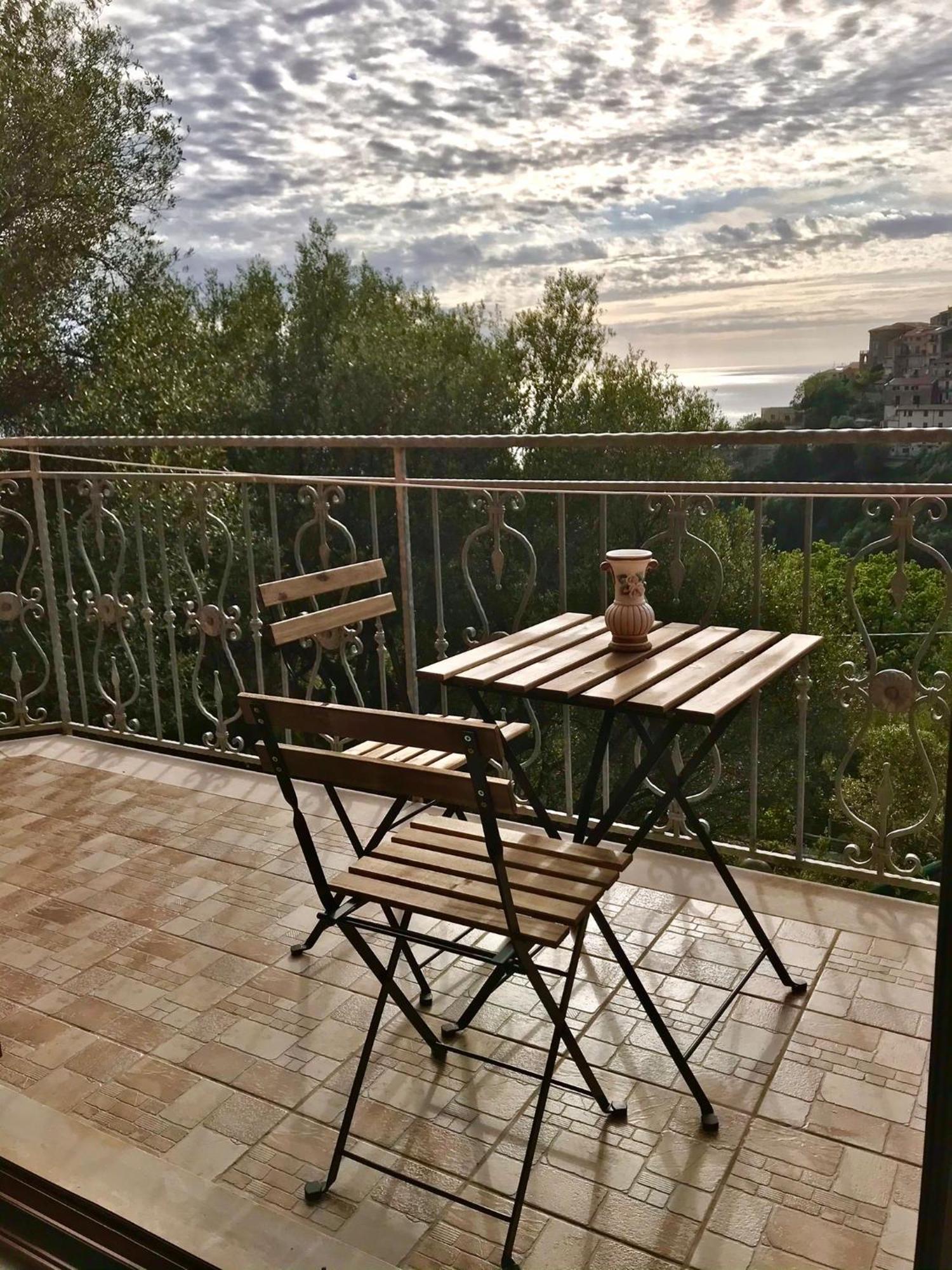 Ferienwohnung Terrazza Sul Mare Pisciotta - Palinuro Exterior foto